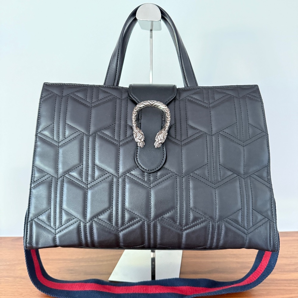 SOLD Gucci Dionysus Tote Bag Black